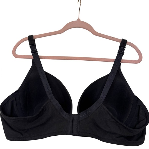 Cacique Black Underwire Bra with Bow Accent - Picture 5 of 7